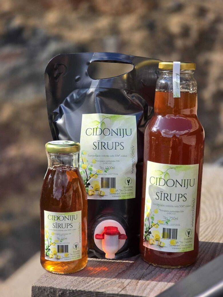 Cidoniju sīrups 0,75