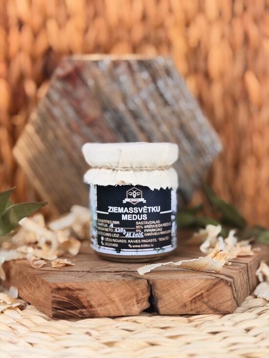 Krēmveida medus ar Ziemassvētku garšvielām 