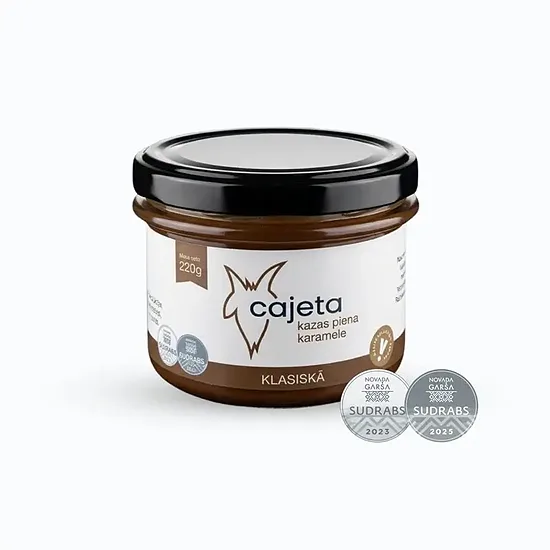 Cajeta, kazas piena karamele, klasiskā, 220g